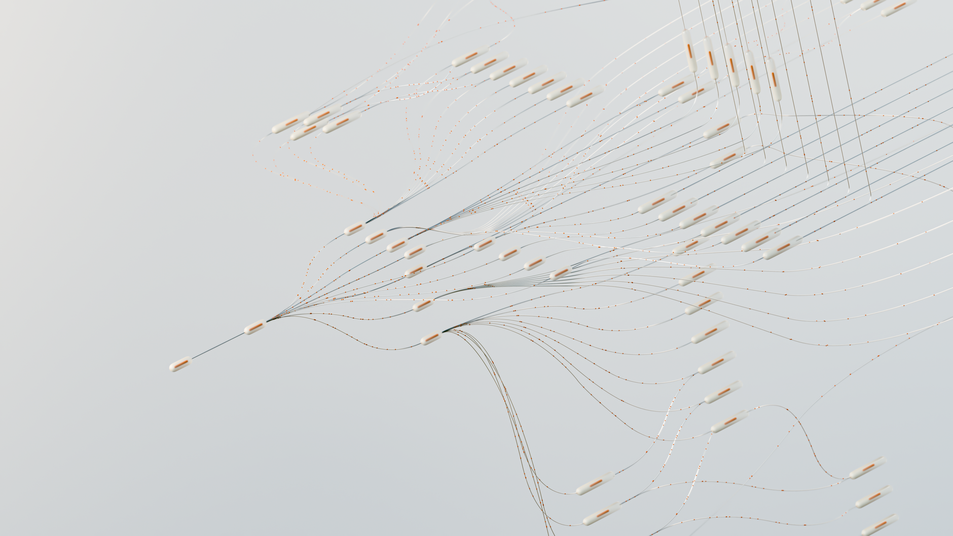 Abstract illustration depicting complex digital neural networks and data flow — UPI Study